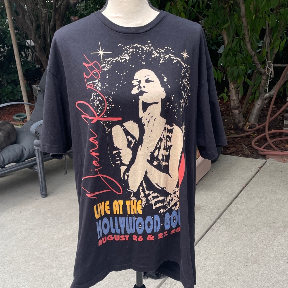 Great Diana Ross Concert Men’s  Tshirt
